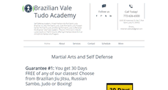 Desktop Screenshot of brazilianvaletudo.com