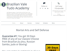 Tablet Screenshot of brazilianvaletudo.com